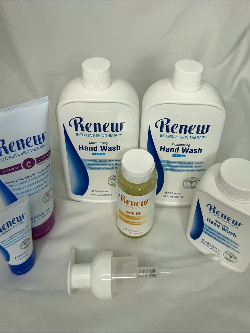 Renew Intensive Skin & Therapy Hand Wash, Oil & Lotion Bundle - New & Sealed